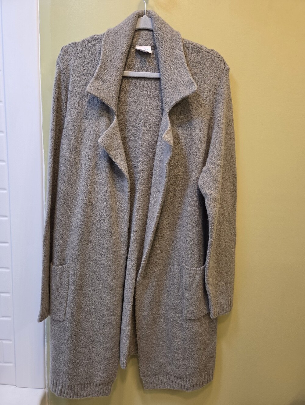 NWOT LulaRoe Gray Duster Blazer Size Large